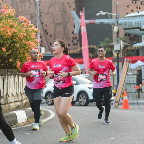 Race photo from SMARTFREN RUN 2026