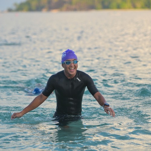 Race photo from Belitung Multisport Festival