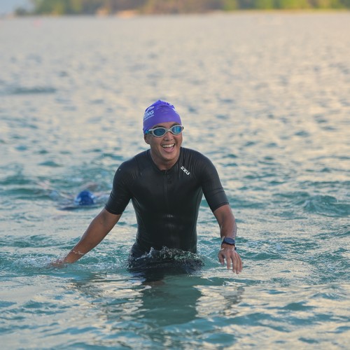 Race photo from Belitung Multisport Festival