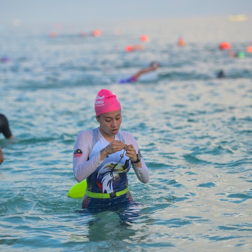 Race photo from Belitung Multisport Festival