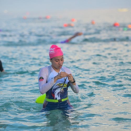Race photo from Belitung Multisport Festival