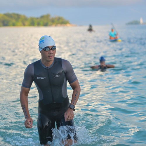 Race photo from Belitung Multisport Festival