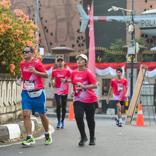 Race photo from SMARTFREN RUN 2026