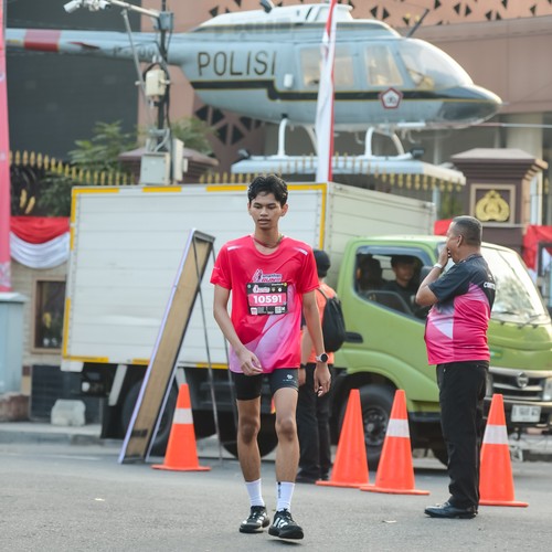 Race photo from SMARTFREN RUN 2026