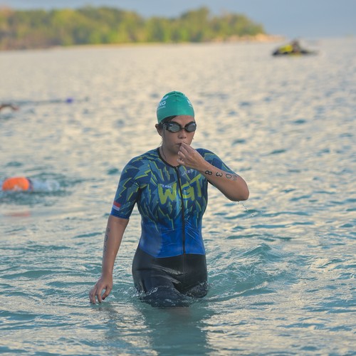 Race photo from Belitung Multisport Festival