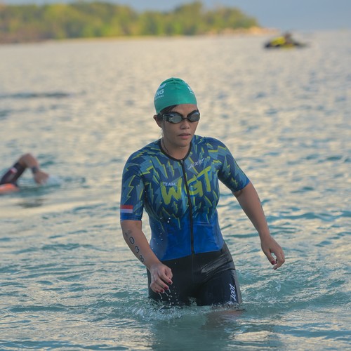 Race photo from Belitung Multisport Festival