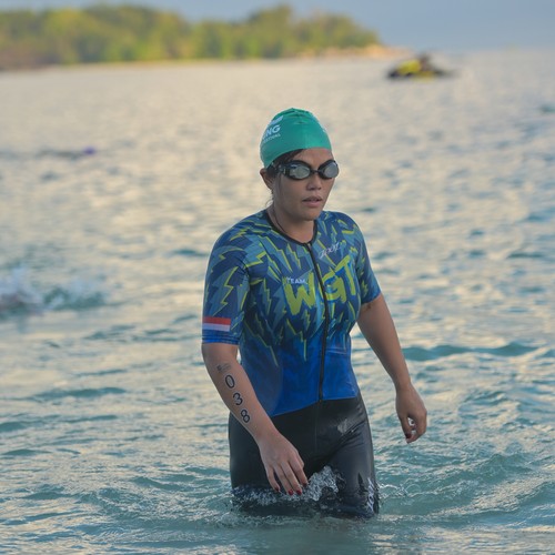 Race photo from Belitung Multisport Festival