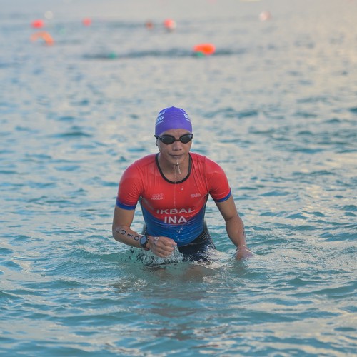 Race photo from Belitung Multisport Festival