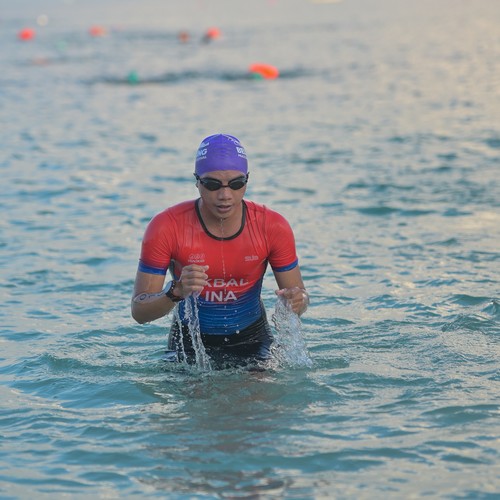 Race photo from Belitung Multisport Festival
