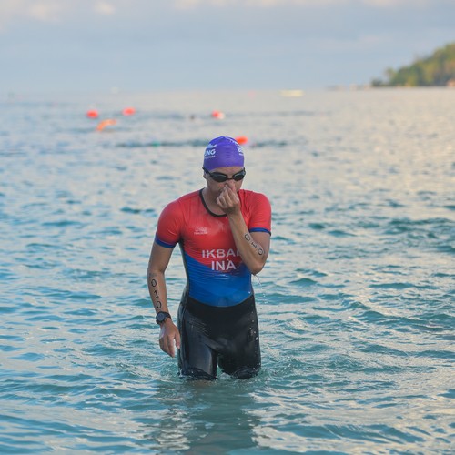 Race photo from Belitung Multisport Festival