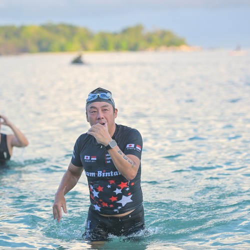 Race photo from Belitung Multisport Festival