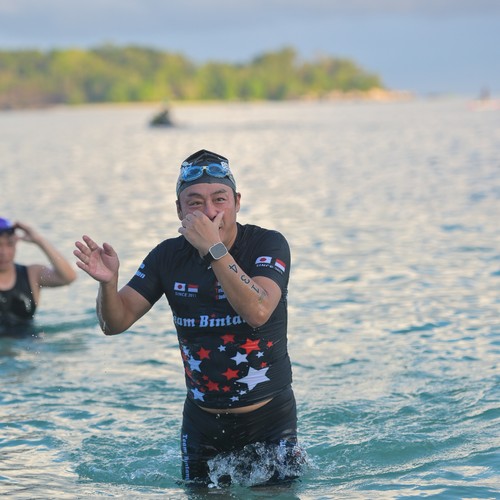 Race photo from Belitung Multisport Festival