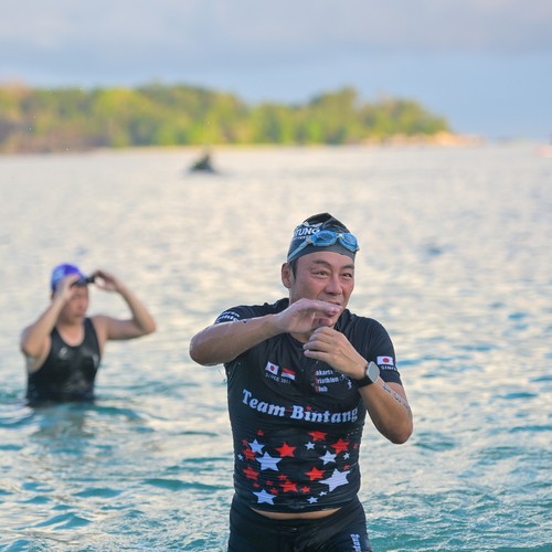 Race photo from Belitung Multisport Festival