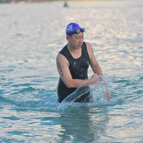 Race photo from Belitung Multisport Festival