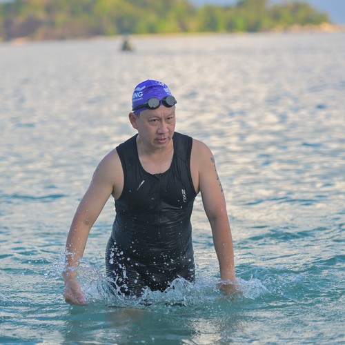 Race photo from Belitung Multisport Festival