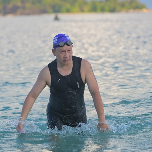 Race photo from Belitung Multisport Festival