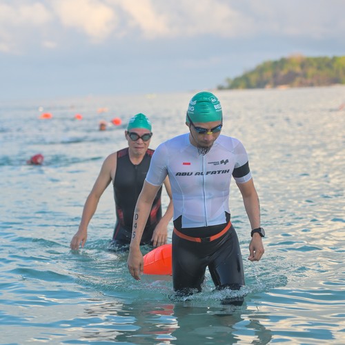 Race photo from Belitung Multisport Festival