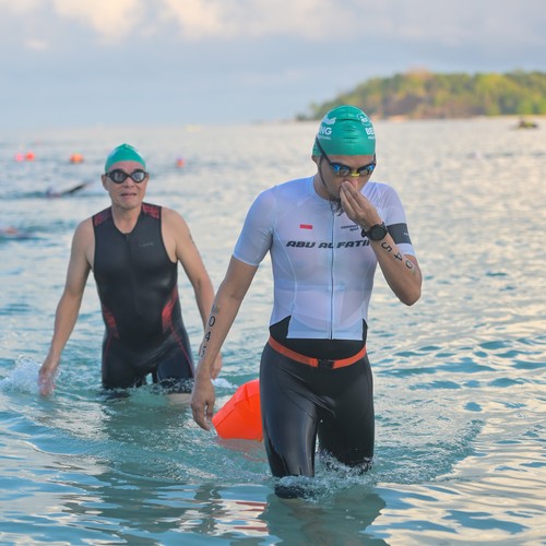 Race photo from Belitung Multisport Festival