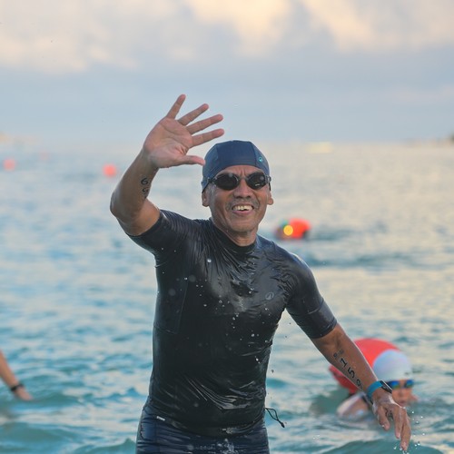 Race photo from Belitung Multisport Festival