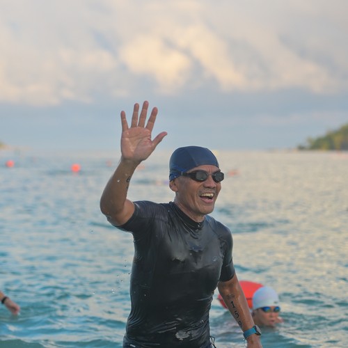 Race photo from Belitung Multisport Festival