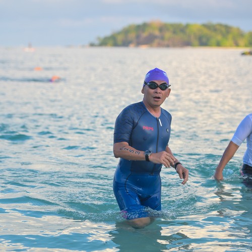 Race photo from Belitung Multisport Festival