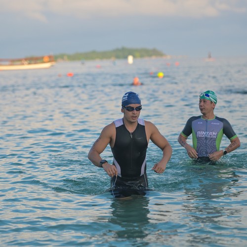 Race photo from Belitung Multisport Festival