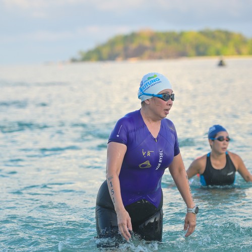 Race photo from Belitung Multisport Festival