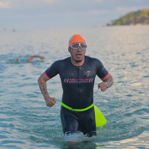Race photo from Belitung Multisport Festival