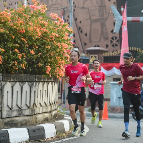 Race photo from SMARTFREN RUN 2026