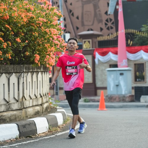 Race photo from SMARTFREN RUN 2026
