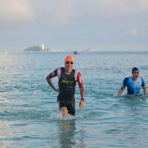 Race photo from Belitung Multisport Festival