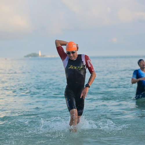 Race photo from Belitung Multisport Festival