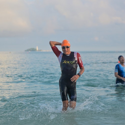 Race photo from Belitung Multisport Festival