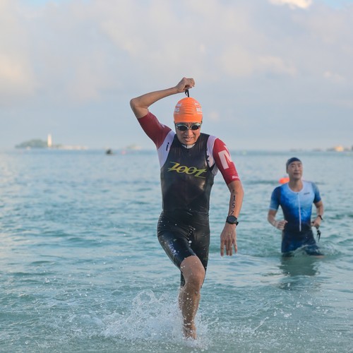 Race photo from Belitung Multisport Festival