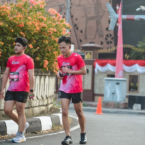 Race photo from SMARTFREN RUN 2026