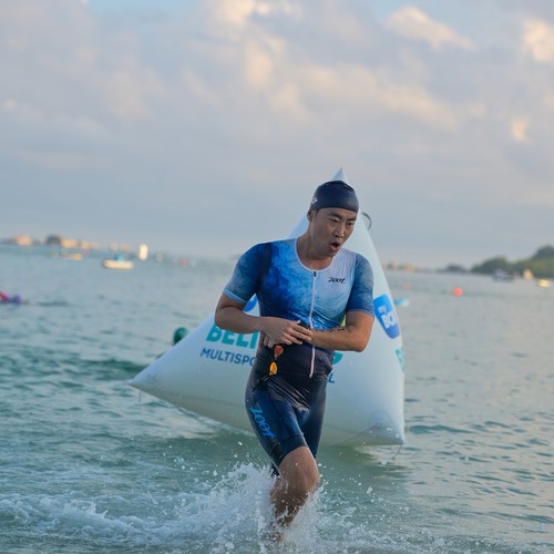 Race photo from Belitung Multisport Festival