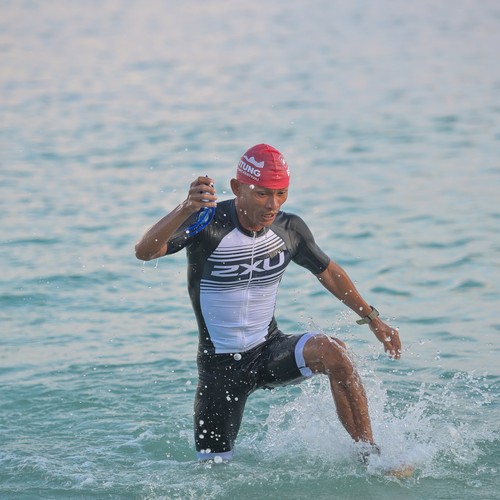 Race photo from Belitung Multisport Festival