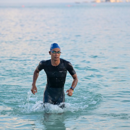 Race photo from Belitung Multisport Festival