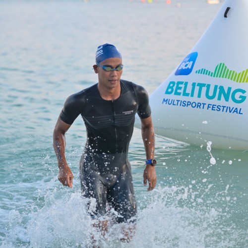 Race photo from Belitung Multisport Festival