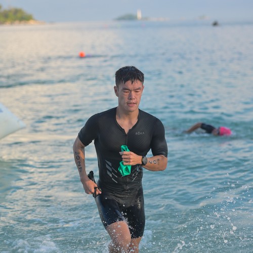 Race photo from Belitung Multisport Festival