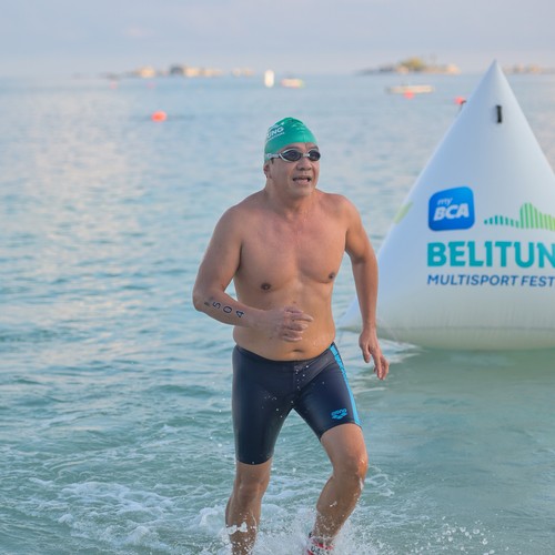 Race photo from Belitung Multisport Festival