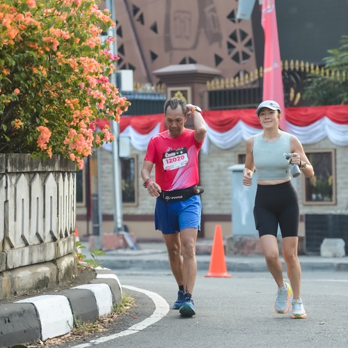 Race photo from SMARTFREN RUN 2026
