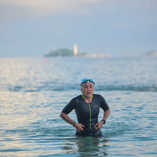 Race photo from Belitung Multisport Festival