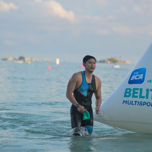 Race photo from Belitung Multisport Festival