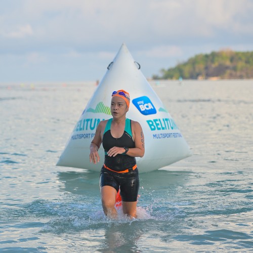 Race photo from Belitung Multisport Festival