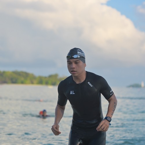 Race photo from Belitung Multisport Festival