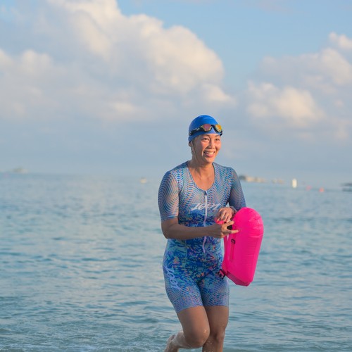 Race photo from Belitung Multisport Festival