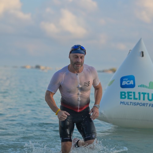 Race photo from Belitung Multisport Festival