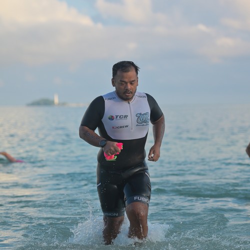 Race photo from Belitung Multisport Festival