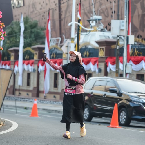 Race photo from SMARTFREN RUN 2026